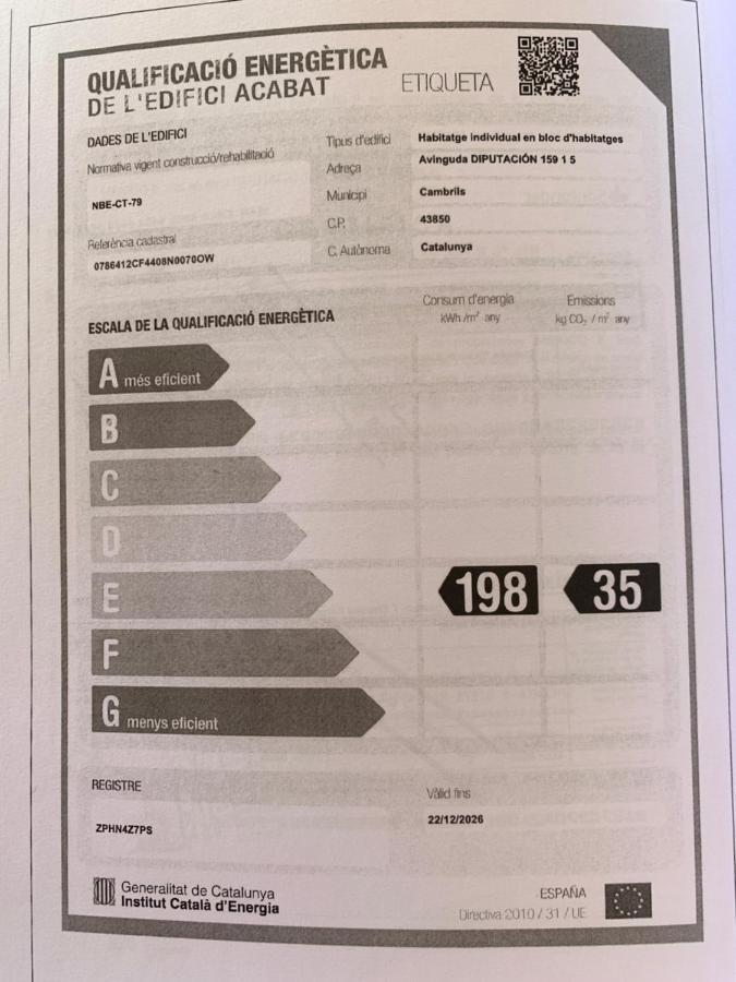 Acogedor En A 100m De La Playa Appartement Cambrils